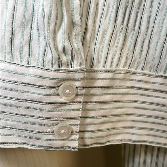 Anne Klein striped blouse sz 24 W - Picture 2 of 5